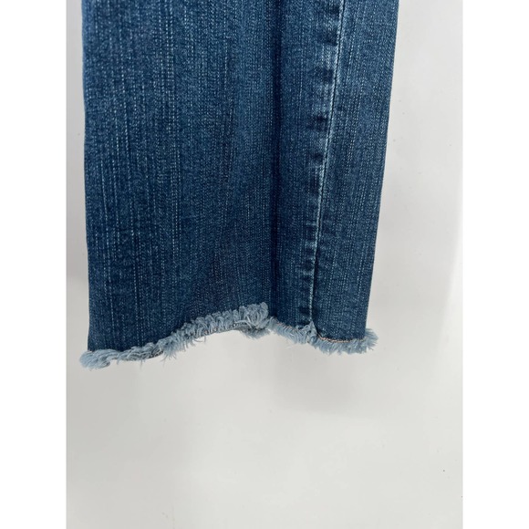 Torrid plus size crop boyfriend raw hem denim pants size 20 - Picture 4 of 5